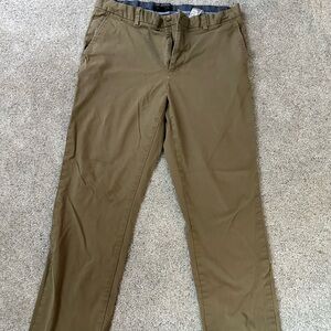 Banana Republic Men's khaki Pants Aiden Chino 35x34